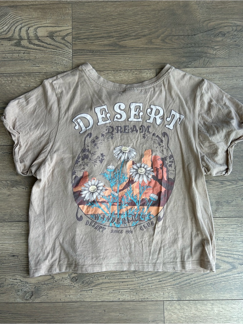 Darling Blue Desert Dream Floral Graphic Tee